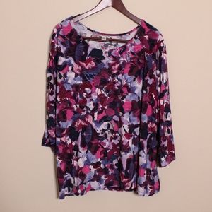 Womens 3/4 Sleeve Blouse